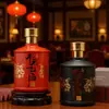 Nuevo Fabricante de Embalajes de Vidrio Embotellado de Licores de Gama Alta Jingxing Personaliza Embalajes de Licores de Gama Alta 500ml
