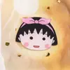 Insignia linda de niño estilo japonés, broche de dibujos animados para niños, accesorio para bolso, regalo pequeño, parche de acrílico, pin para niñas