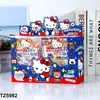 Pegatinas Kawaii de Dibujos Animados de Anime Paquete de 10 Capibaras Lindos Materiales DIY para Estudiantes Niños Pegatinas para Scrapbooking