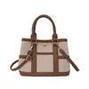Bolso de Mano Cubo Versátil Elegante Fresco de Nueva Moda Transfronterizo de Nicho para Mujer Bolso Tote Patchwork Bolso Cruzado de Moda