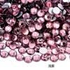 1440 Peças de Strass de Vidro com Fundo Plano, Strass Grande em Formato de Leque, Strass Galvanizado para Nail Art, Acessórios DIY para Capa de Celular Atacado