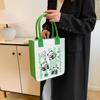 Nova Bolsa de Feltro com Estampa de Desenho Animado Bolsa de Mão Bolsa de Feltro Presente de Acompanhamento para Estudantes para o Trabalho Bolsa de Ombro Bolsa de Presente Fábrica
