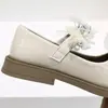 Nuevos Zapatos Infantiles de Otoño 2026 para Niñas Pequeñas, Elegantes Zapatos de Princesa, Zapatos Individuales de Cuero de Moda Estilo Coreano para Niñas 6350