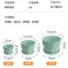 Maceteros Pequeños para Balcón y Uso en Interiores, Macetas de Plástico para Plantas Verdes, Phalaenopsis, Suculentas, Directo de la Fábrica Fuente, Platos, Jardinería, Venta al por Mayor para Exteriores