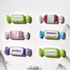 Accesorios DIY de resina de caramelo simulado de colores para fundas de teléfono móvil, parches para zapatos Crocs, pinzas para el cabello y accesorios para el cabello al por mayor