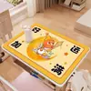 Jogos Americanos Domésticos Infantis Desenho Animado, Tapetes de Couro para Mesa para Alunos do Ensino Fundamental, Laváveis e Resistentes a Manchas, Jogos Americanos para Mesa de Refeição Escolar Disponíveis para Atacado