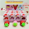 Juguete de Fresa Donut de Tpr Transfronterizo para Apretar Gadget para Aliviar el Estrés Juguete de Galleta Rebote para Aliviar el Estrés Venta al por Mayor