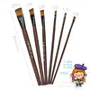Conjunto de Pincéis para Tinta Guache Aquarela Pintura a Óleo Tinta Acrílica Pincéis de Arte para Estudante Pincel Liner Frasco Spray