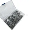 DIN7985 Juego de Tornillos Personalizado Exclusivo Transfronterizo Paquete Combinado, Colección Completa de Tornillos, Tornillos de Cabeza Avellanada Phillips, Caja de Tornillos para Bricolaje