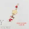 Lindos Accesorios Colgantes, Coloridos y Creativos para Bolsos y Fundas de Teléfono, Pequeñas Decoraciones Colgantes de Estrella de Cinco Puntas