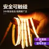 Conectada a la App Móvil, Tira de Luz Smart Cob con Doble Temperatura de Color, Atenuación Continua Controlada por Voz, Luz Lineal para Sala de Estar