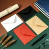 En Stock Sobres Vintage Kraft Negro y Blanco Rojo C6, Papel de Carta, Tarjetas Postales, Tarjetas de Felicitación, Tarjetas de Invitación, Bolsas para Documentos