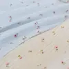 Calcinha Triangular Estampada Floral de Algodão Puro para Meninas com Cintura Alta Elástica, Estudante, Absorvente de Umidade, Acabamento em Renda, Antibacteriana, Amiga da Pele, Confortável, para Mulheres