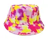 Sombrero de Pescador Estilo Hip-Hop Transfronterizo, Reversible, Unisex, Sombrero para el Sol para Exteriores, Sombrero de Cubo Estampado Versátil de Moda