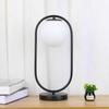 Mesa de Cabeceira Romântica Minimalista Moderna Nórdica para Quarto Lâmpada de Vidro com uma Atmosfera de Luxo Leve, Luminária de Mesa Decorativa Criativa Controlada por Toque