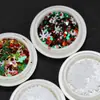 12 Lantejoulas de Floco de Neve Ultrafinas Natal Outono e Inverno Natal Ano Novo DIY Decorativo Lantejoulas com Glitter de Areia Movediça Lantejoulas para Nail Art de Natal