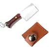 Faca de Chaveiro de Bolso Faca de Presente Não Dobrável para Exterior Faca de Unboxing Faca de Presente Criativa Mini Faca Portátil