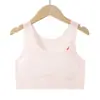 Superventas de Douyin Ropa Interior de Verano para Niñas en Periodo de Desarrollo Transpirable Delgada Seda de Hielo Infantil Estudiante Niña Sin Costuras Adolescente