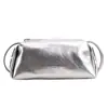 Bolso de Textura de Alta Calidad para Mujer 2023 Nuevo Moderno Correa Ancha para el Hombro Bolso Almohada Color Sólido Simple Versátil Bolso de Hombro Cruzado