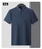 Camisa Polo de Manga Corta con Cuello Camisero para Hombre, Camiseta de Verano de Marca Moderna, Estilo Coreano Ajustada, Nuevo Top Versátil, Venta Directa del Fabricante