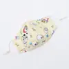 Mascarilla Infantil de Algodón Puro con Dibujos Animados Lindos, Mascarilla Protectora Cálida a Prueba de Viento para Otoño e Invierno para Protección al Aire Libre con Válvula