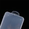Caja vacía de plástico transparente al por mayor de fábrica rectangular caja de embalaje de accesorios de ferretería PP caja de almacenamiento de papelería de piezas de repuesto