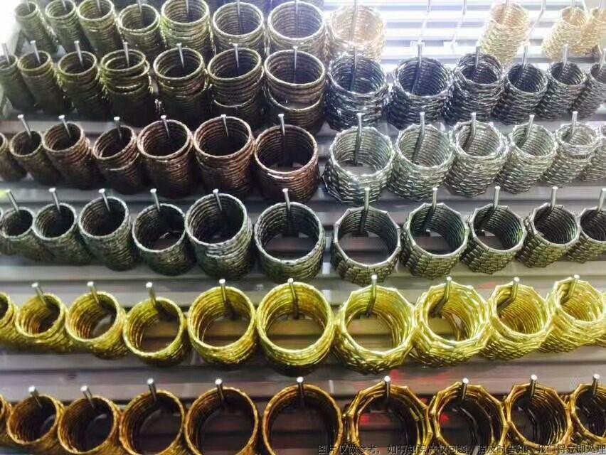 不同规格竹节圆圈 复古合金饰品配件DIY 手工材料 mm55