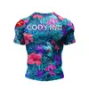 Rashguard Cody Lundin para Hombre de MMA Jiu-Jitsu Brasileño Deportivo Ropa Deportiva Alta Elasticidad Impresión 3D