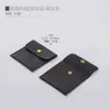 Bolsa de Embalaje para Joyería con Broche Metálico de Cuero PU Bolsa de Almacenamiento para Pulseras Anillos Bolsa Portátil con Tapa para Colgantes Pulseras Joyería