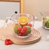 Taza de Leche Horno de Microondas Calentable Vidrio Escala Engrosada Resistente al Calor y a Altas Temperaturas Gran Capacidad Taza Medidora para Desayuno con Escala