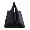 Bolsa de Compras Dobrável em Tecido Oxford Impermeável, Bolsa de Ombro, Bolsa de Armazenamento Grande Capacidade para Supermercado, Bolsa Lisa Ecológica, Logo Personalizado
