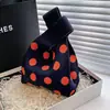 Bolso de Mano de Punto para Mujer Estilo Nuevo, Bolsa de Regalo para Fiesta de Mes Completo de Bebé, Regalo de Cumpleaños, Bolsa de Regalo de Dulces para Boda