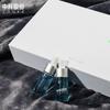Frascos Transparentes de 5ml e 10ml com Tampa de Rosca para Cosméticos, Frascos Conta-gotas para Óleos Essenciais com Tubos, Essência de Pequena Capacidade