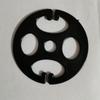 Acessórios para Almofada de Assento de Carro Fivela em Forma de Flor de Ameixa Oito Peças Plásticas Almofada de Assento Semi-Acabada Plástico Redondo Oito
