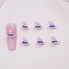 Mini Decorações Translucidas de Halloween Desenho Animado para Unhas Acessórios de Resina Divertidos de Fantasma e Abóbora Decorações de Unhas DIY