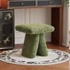 Estilo Minimalista Moderno Nórdico Taburete de Maquillaje Apartamento Pequeño Dormitorio Principal Tocador Taburete Bajo Diseñador Estilo Nuevo Silla de Tocador de Lujo Ligero
