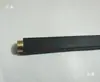 Cabezal de Ducha Cuadrado y Redondo Negro con Tubo Recto, Barra Extendida, Tubo de Extensión, Conector de Barra Deslizante, Extensión Extendida Gris Pistola