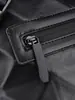 Mochila de Viaje de Negocios Casual de Lujo de Gama Alta para Commuters, Marca para Hombres, Mochila de Viaje de Negocios, Bolso Escolar de Cuero Plegado 3D, Bolso para Estudiantes