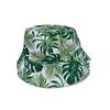 Sombrero de Pescador de Planta Tropical Nuevo Sombrero de Sol de Hoja Grande Estampado Sombrero de Sol para Hombres y Mujeres Mismo Estilo Sombrero de Protección Solar para Adultos para la Playa