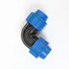 Fabricante de Equipos de Riego de Ahorro de Agua, Codo de Conexión Rápida para Tubería de PE, Conector de Codo de 90 Grados de Conexión Rápida para Tubería de Agua, Descuento por Gran Cantidad