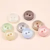 Botones Redondos de Resina de Alta Gama para Camisas Perlados Accesorios de Primavera y Verano Botones de Perla Colores Variados para Faldas Cárdigans Suéteres de Manga Corta