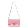Bolso de Axila Nuevo de Alta Gama de Moda para Mujer con Textura Elegante, Bolso de Cadena, Bolso Cuadrado Pequeño Versátil de Hombro Único Cruzado de Nicho