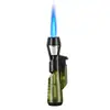 Encendedor directo transparente Yi Tian, a prueba de viento, mini antorcha de soldadura pequeña para barbacoa al aire libre, pistola rociadora de alta temperatura, llama azul para hornear