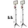 Luz de relleno LED de 12 pulgadas para transmisión en vivo y fotografía, soporte de iluminación súper brillante para fotografía de alimentos, luz de fotografía portátil