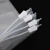 Saco de plástico transparente de PVC saco com fecho acessórios para joias saco de subembalagem materiais para joias DIY saco de embalagem resselável saco de armazenamento