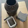 Gasificador de Madera de Hierro Fundido de Ahorro de Energía para Calefacción Interior y Exterior, Gasificador Recargable para Uso Tanto de Madera como de Carbón, Otros