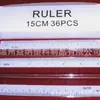 Se puede fabricar un gran número de reglas de materiales transparentes de PVC de varios tamaños de 10-150 cm, se pueden doblar libremente sin romperse
