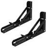 Suporte dobrável em aço inoxidável 304 Tripé Parede Móvel Prateleira Suspensa Rack de Armazenamento Mesa de Jantar Mesa de Computador