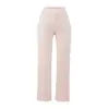 Pantalones Sexy Acampanados Micro Acampanados Estilo Deseo Puro para Mujer Otoño e Invierno Nuevo Elástico Cintura Alta Acampanados Ajustados Casuales