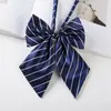 Camisa de Mujer con Cuello de Vestir con Cordones Gratis Mariposa Banco de la Bahía Vestido para Personal de Hotel Ropa de Trabajo Corbata Corbata de Moño Mujer